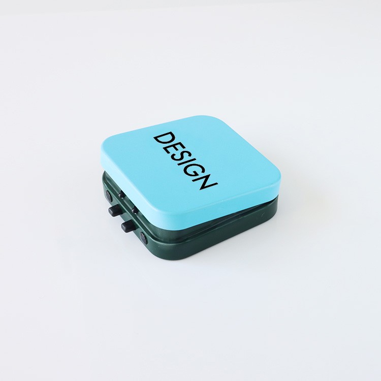 Square tin boxes typically have a lid and are square in shape, with four equal sides and four equal angles.