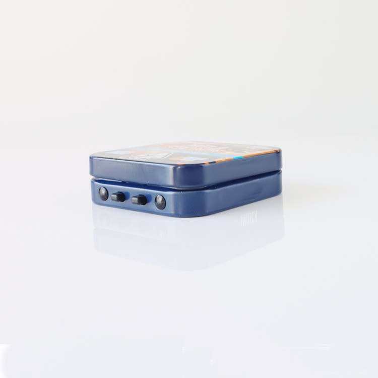 Square tin boxes are typically lightweight and easy to handle, making them a convenient and practical storage solution.