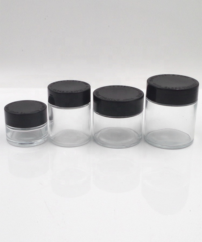 9ml Child Resistant Glass Jars