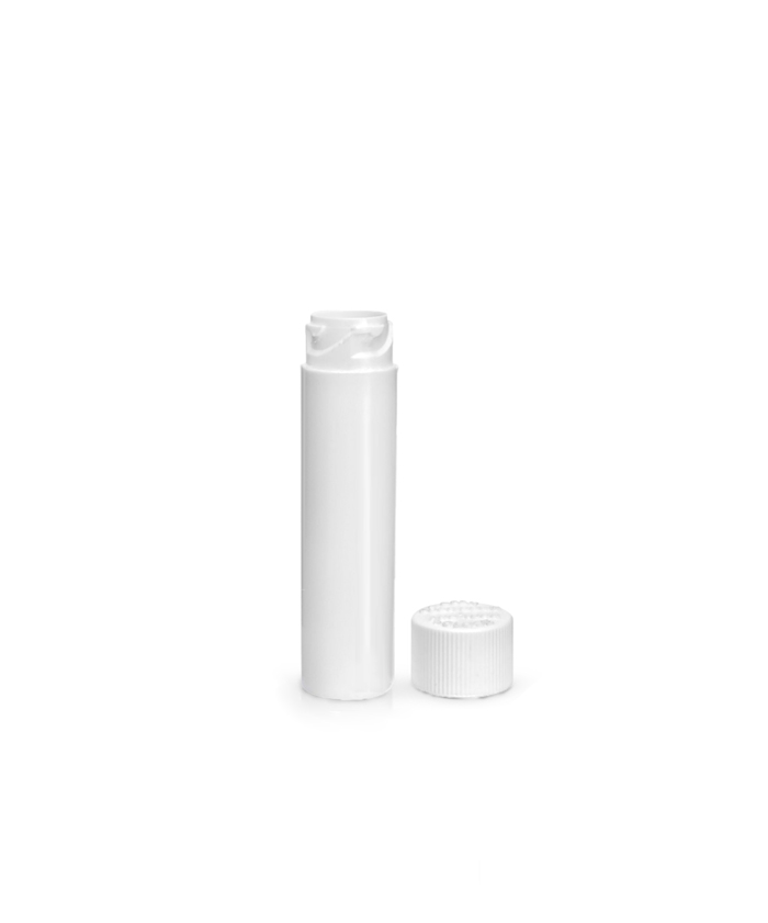 White Child Resistant Vape Cartridge Plastic Tubes