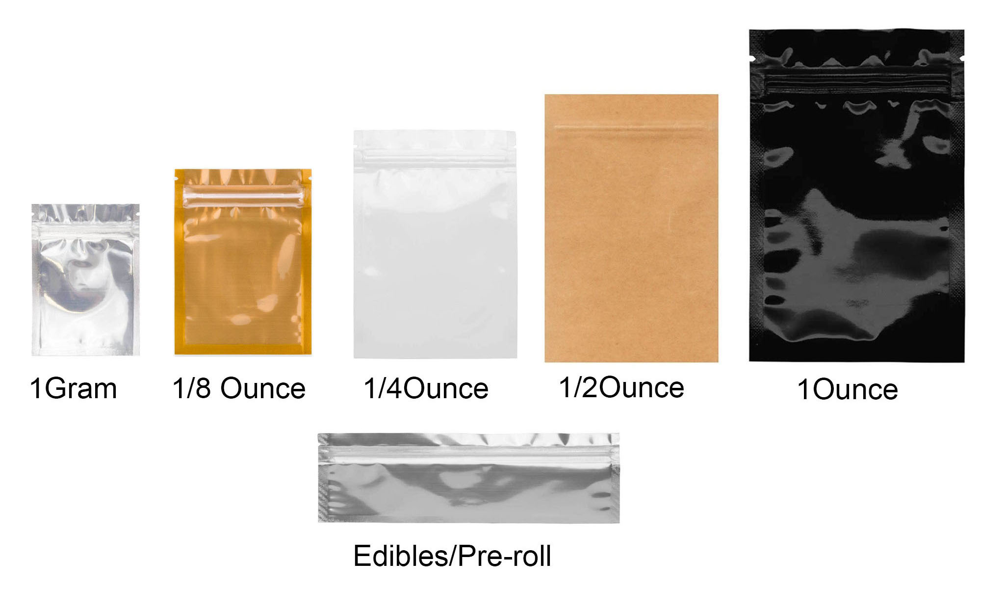 Pre-Roll Mylar Bags