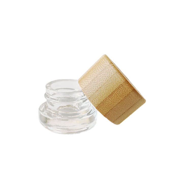 5ml  Concentrate Glass Jar with CR bamboo lid