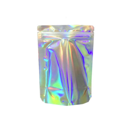 3.5g holographic Smell Proof Mylar Bags