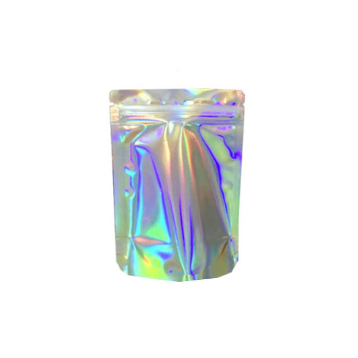 7g holographic smell proof mylar bags