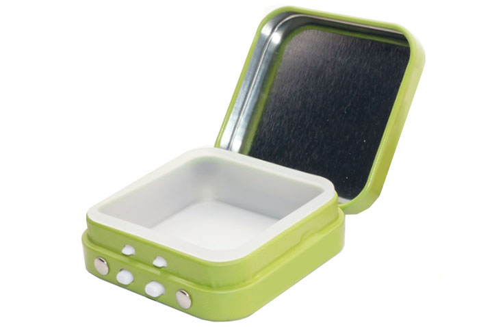 Child Resistant Square Tin box