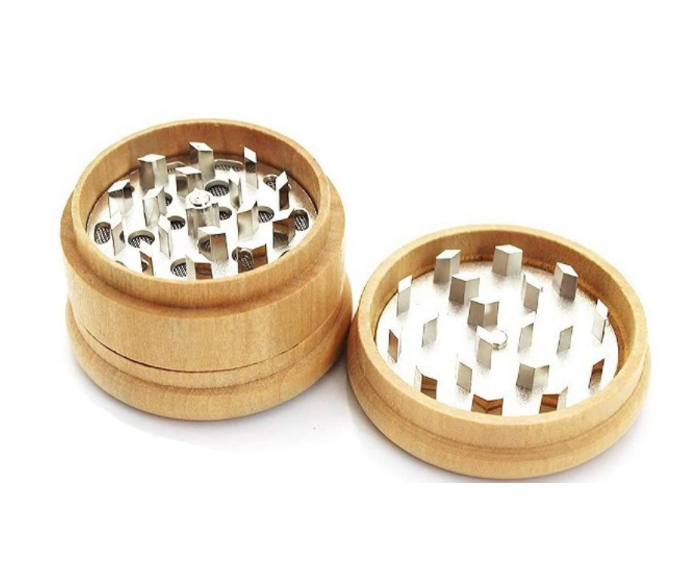 wood herb grinder