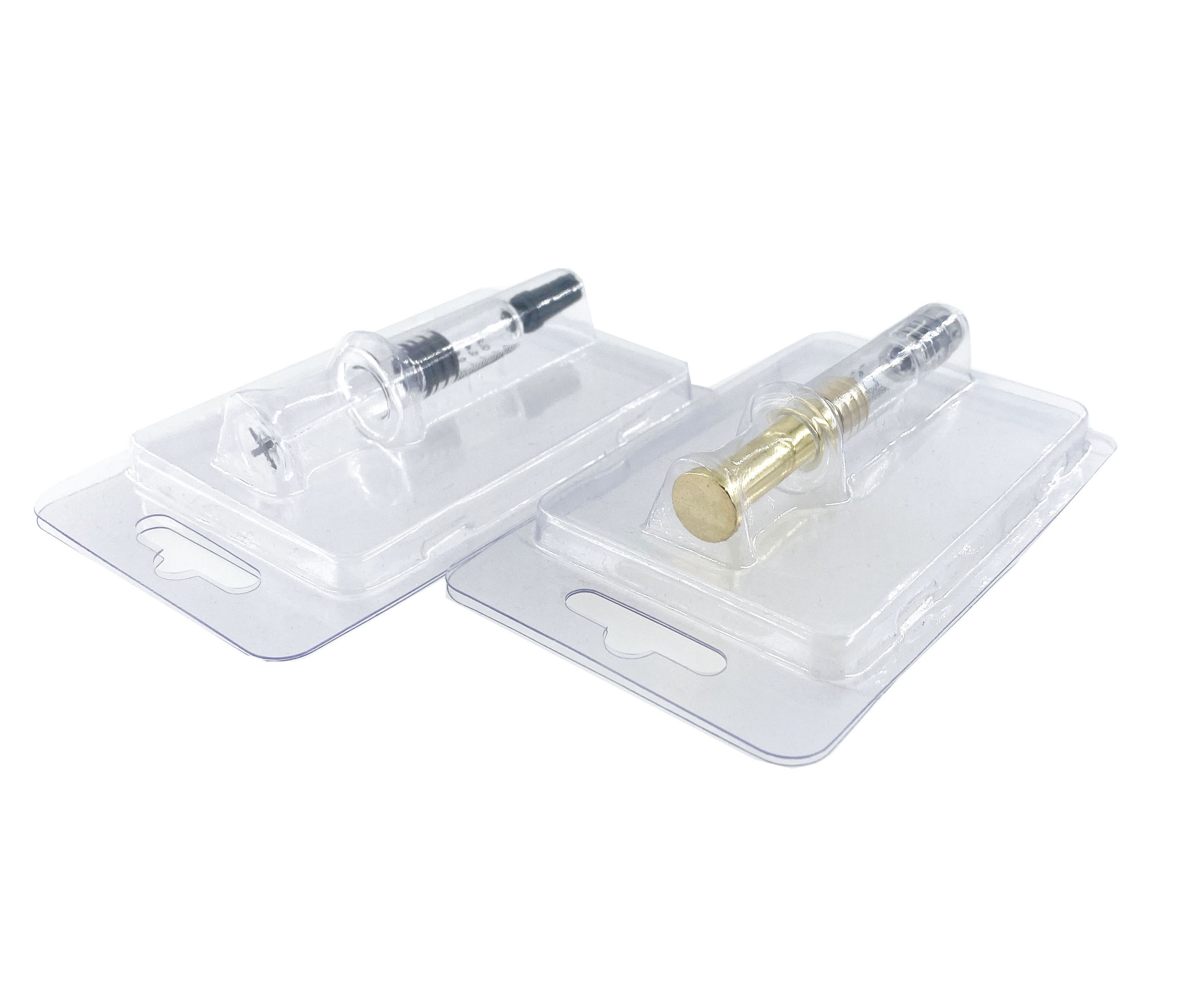 1ml Glass Syringe Clamshell Blister Packs