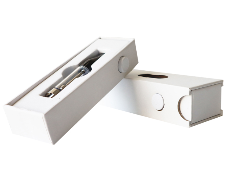 child resistant paper box for vape cartridge packaging