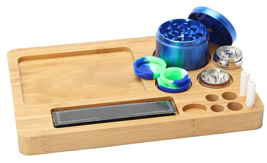 High Quality Bamboo Wood Rolling Tray