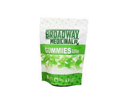 Child Resistant CBD Gummy Pouch Bags