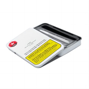 Child Resistant Pre-Rolls Tin Box For 0.5g Preroll