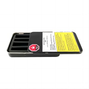 Child Resistant Pre-Rolls Tin Box For 0.5g Preroll
