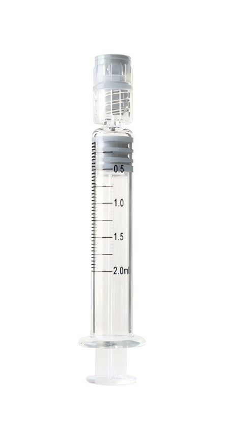 2ml Luer Lock Borosilicate Glass Syringes