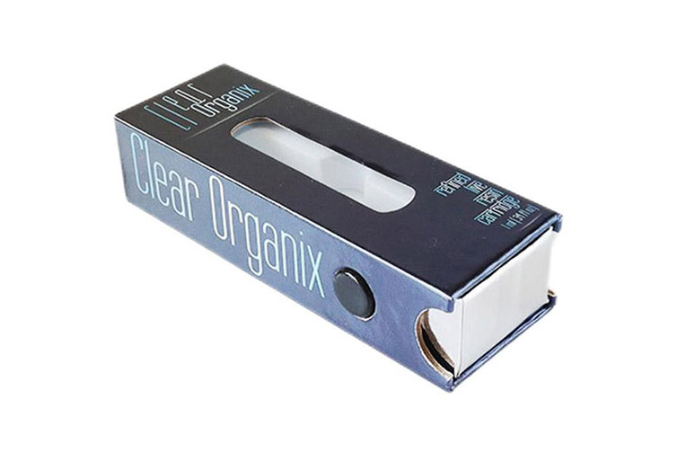 Wholesale Black White CBD Vape Oil Cartridge Drawer Paper Box Packaging