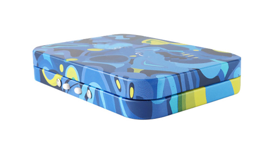 Vaporizer Cartridge Packaging Custom Child Resistant Tin Box