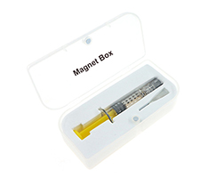 1mL Standard Luer Lock Glass Syringe with Colored Plunger