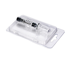 1mL Standard Luer Lock Glass Syringe with Colored Plunger