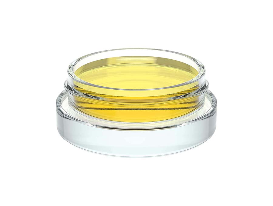 7ml Thick Glass Jars with Black Lids for Concentrate and Cosmetics
