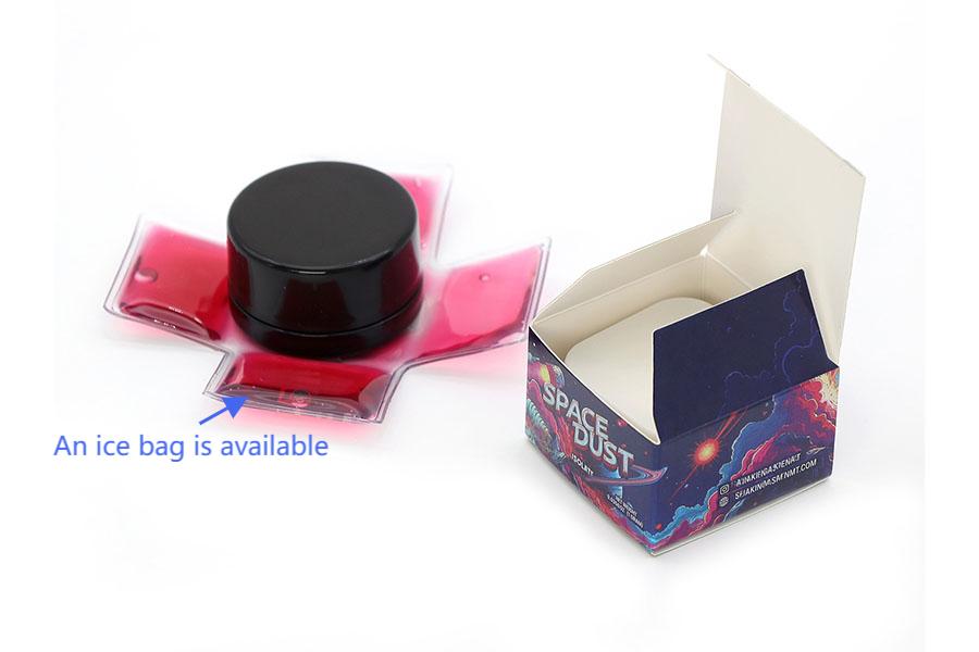 Concentrate Container Paperboard Box Custom Jar Packaging
