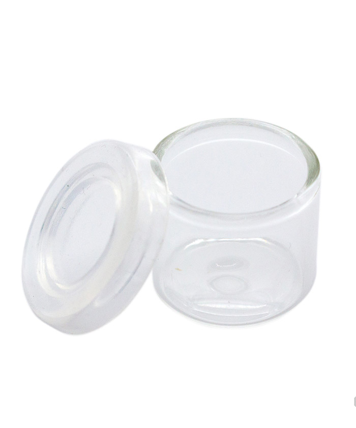 6ml No Neck Concentrate Borosilicate Glass Jar