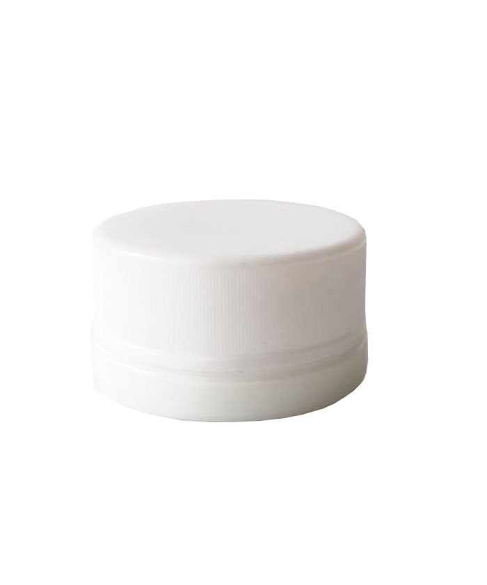 9ml  white Glass Jars with child resistant cap