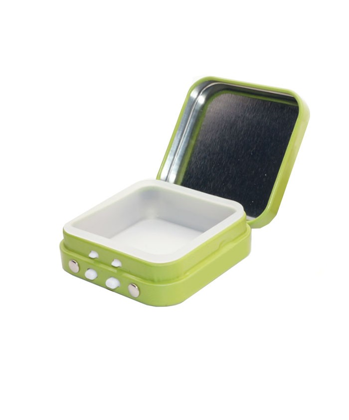 Child Resistant Square Tin box