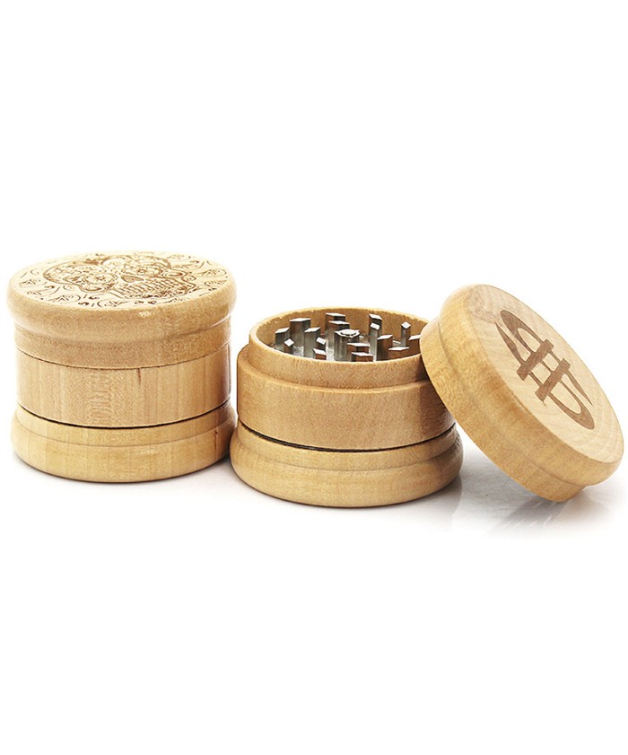 wood herb grinder