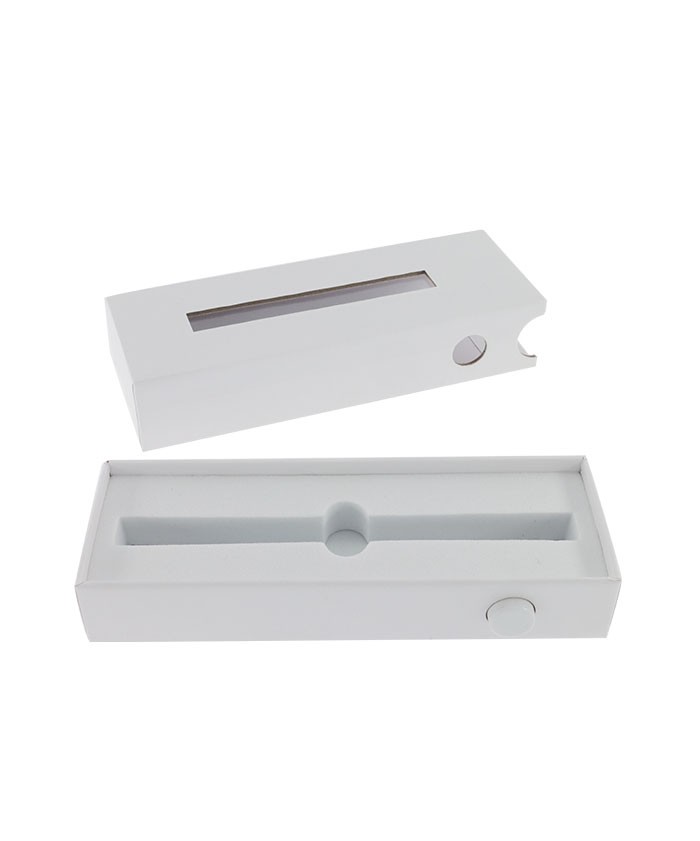 child resistant paper box for vape cartridge packaging