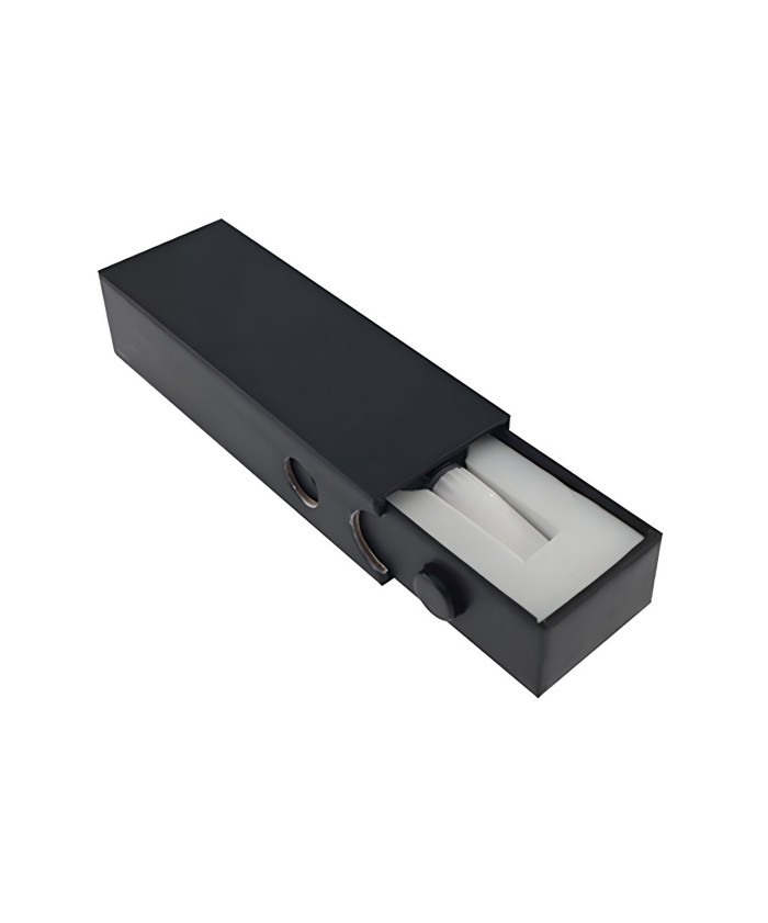 Wholesale Black White CBD Vape Oil Cartridge Drawer Paper Box Packaging