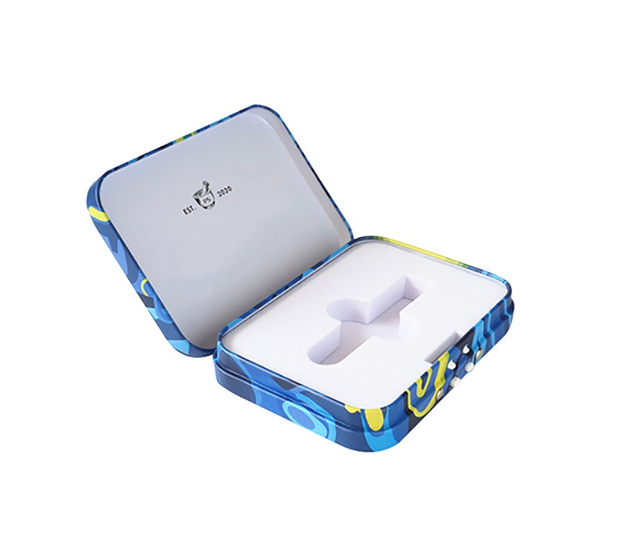 Vaporizer Cartridge Packaging Custom Child Resistant Tin Box