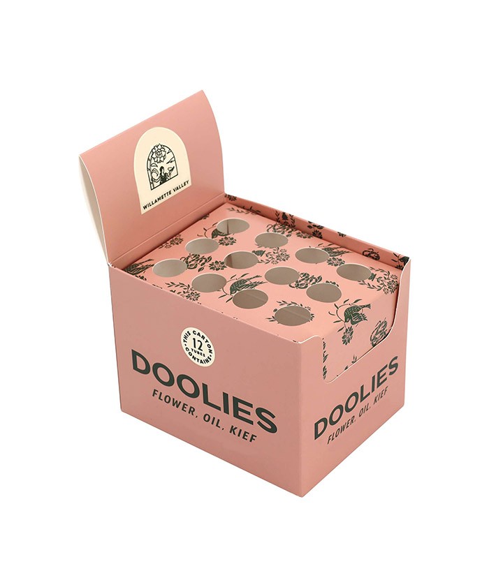 Custom Cardboard Counter Top Displays for Pop Top Tubes